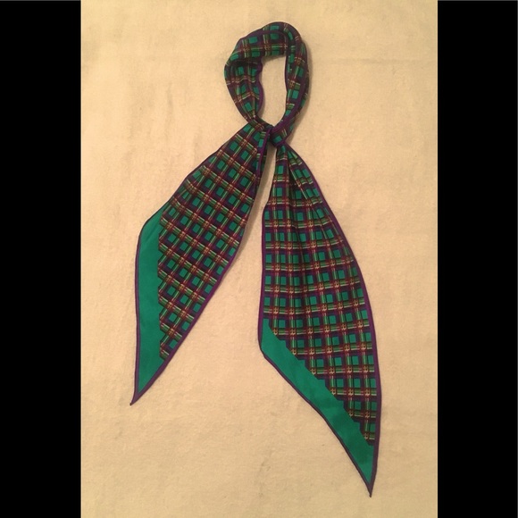 Vintage Silk Scarf - Picture 1 of 3